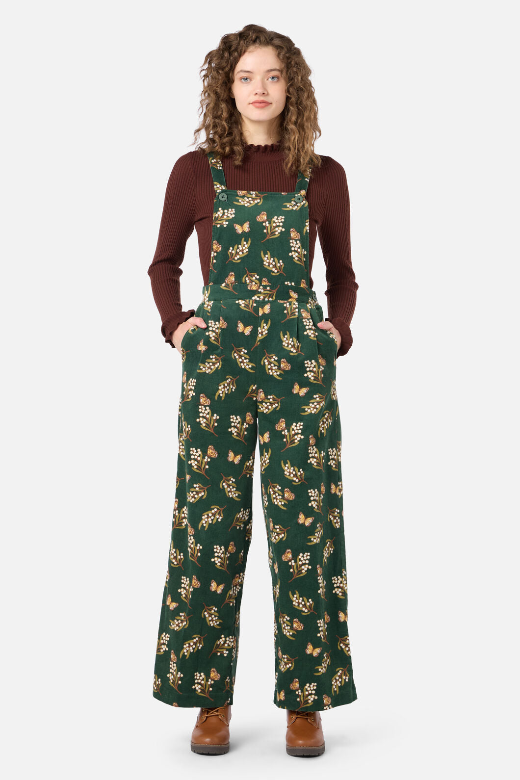 Wattle & Butterfly Overall