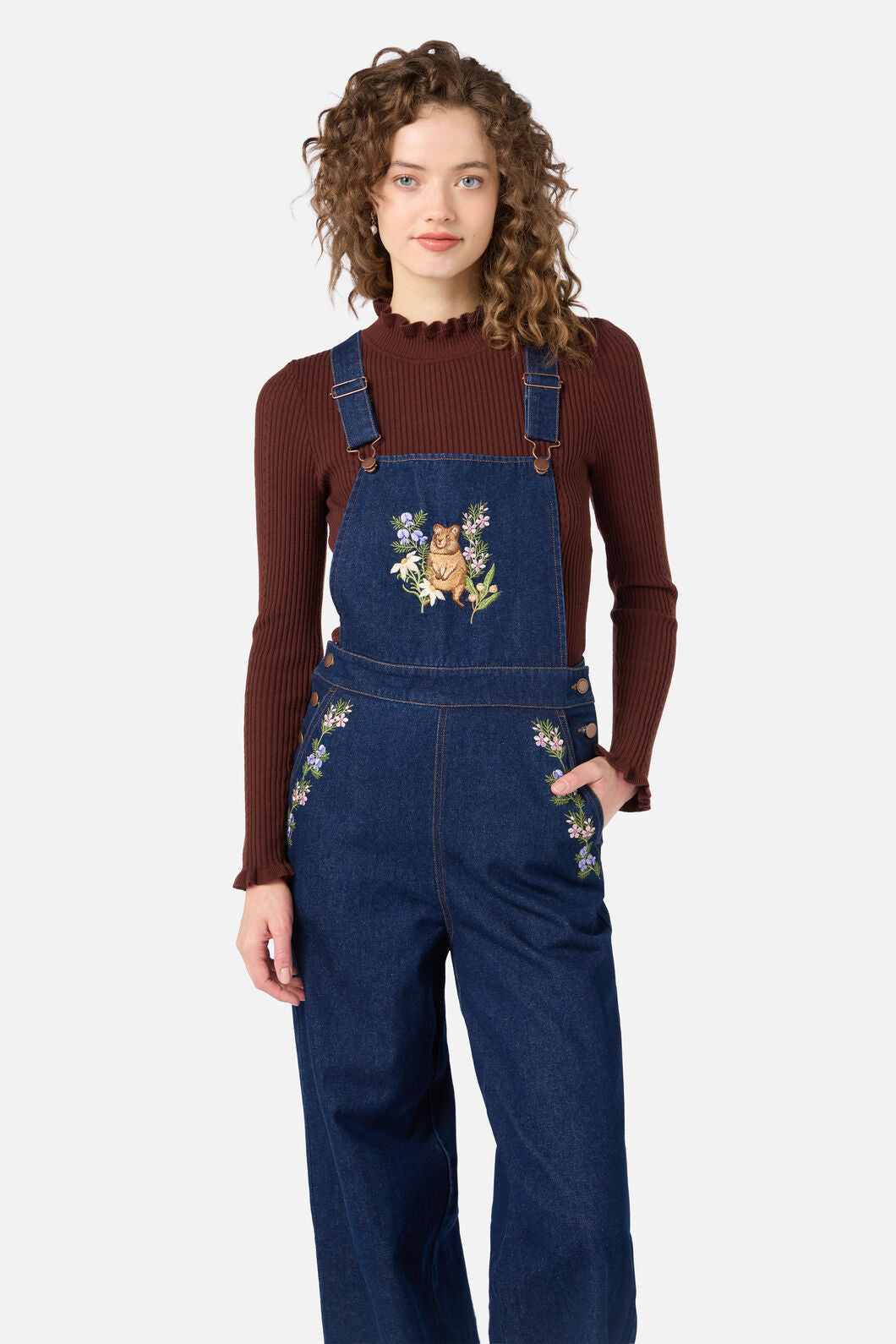 Quokka Embroidered Overall