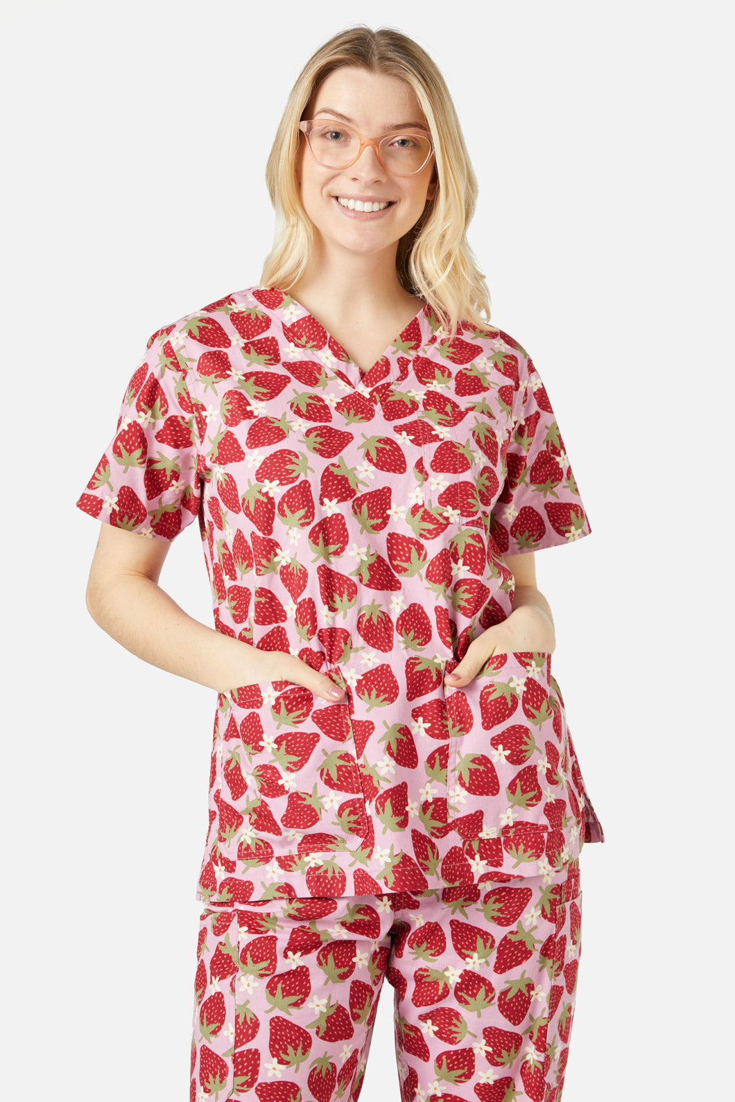 Strawberry Scrub Set
