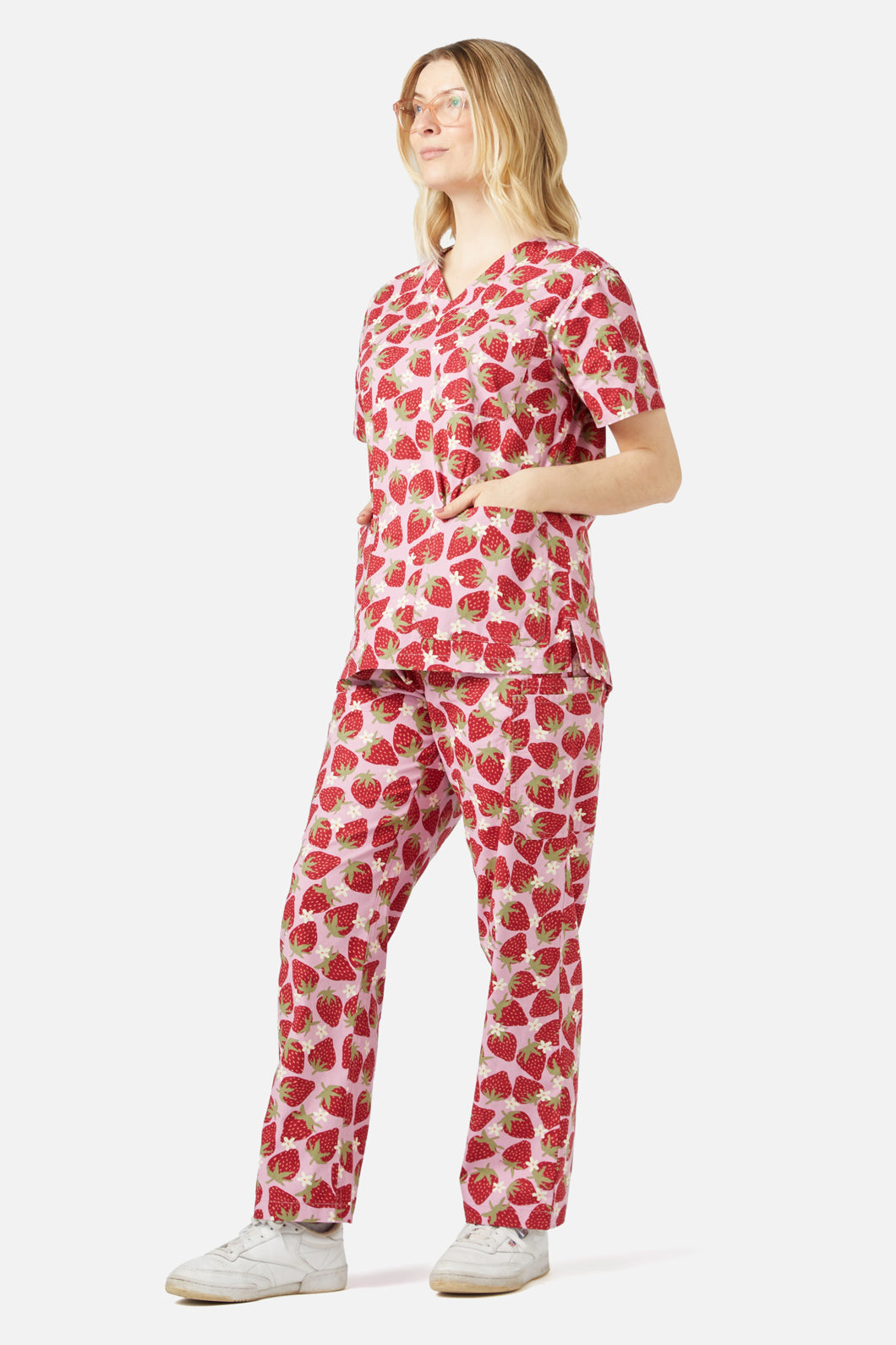 Strawberry Scrub Set