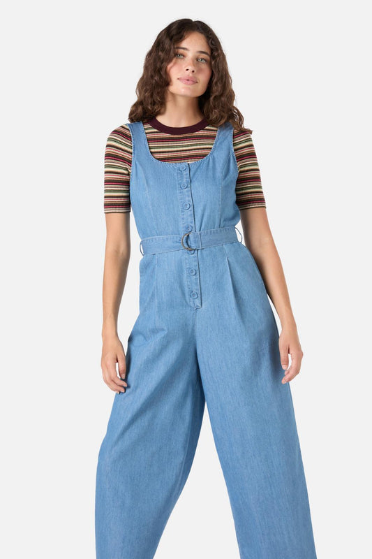 Blythe Denim Jumpsuit