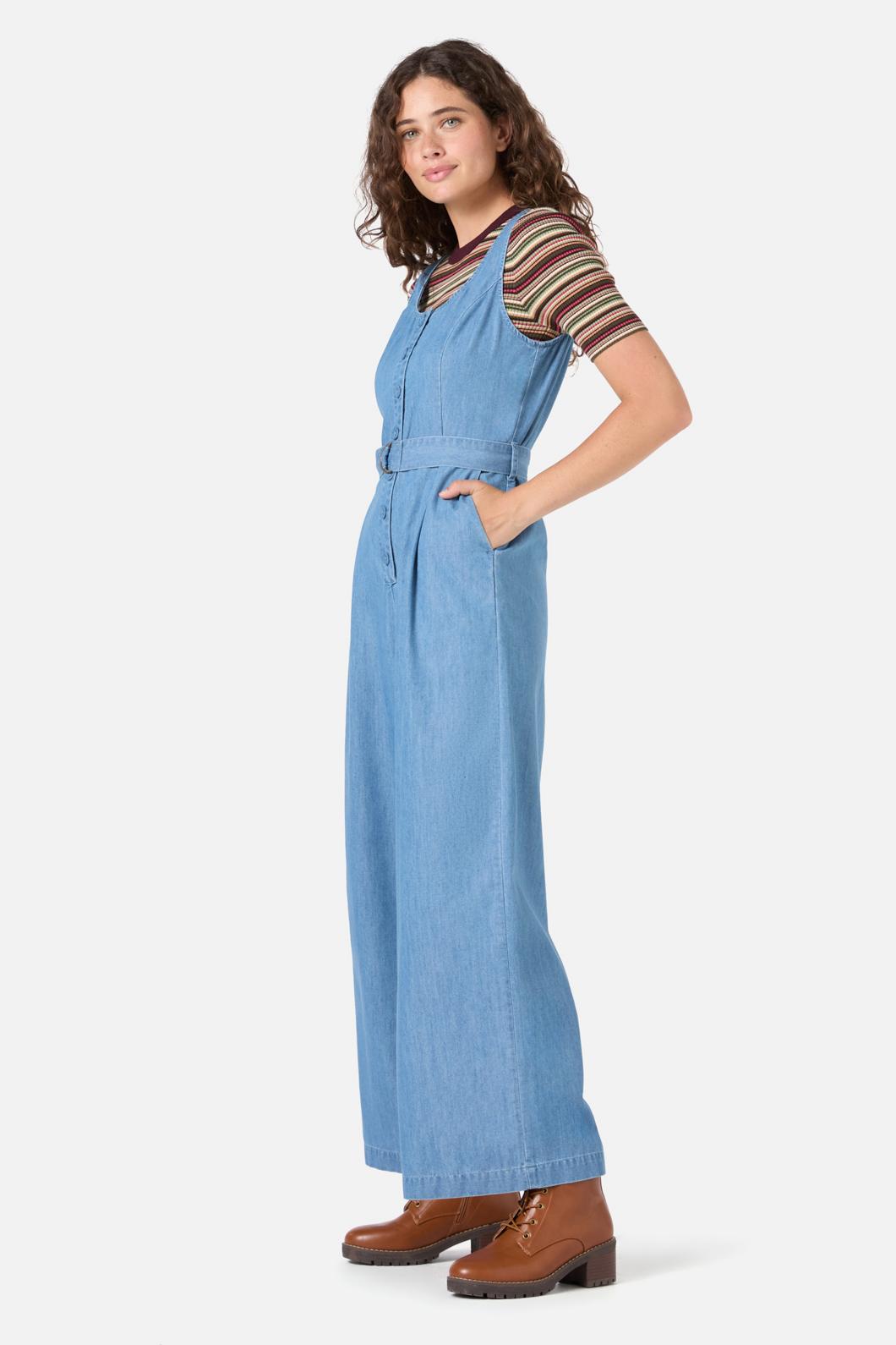 Blythe Denim Jumpsuit