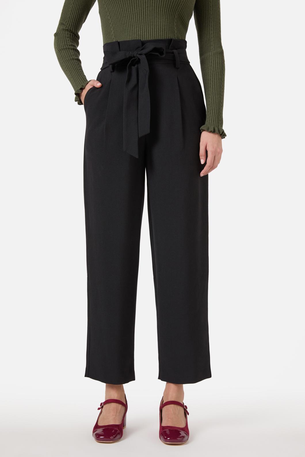 Hailey High Waisted Pleat Pant