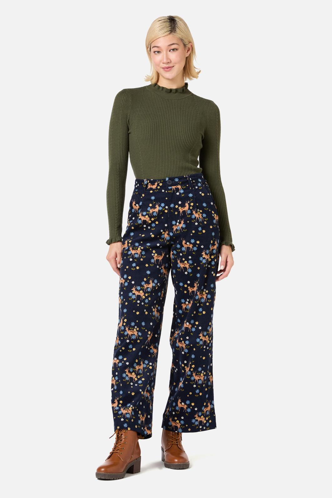 Meadow Deer Cord Pant