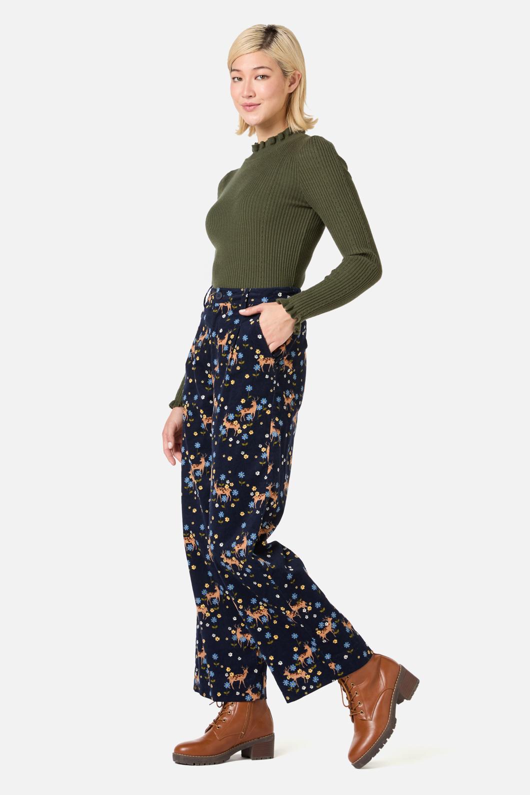 Meadow Deer Cord Pant