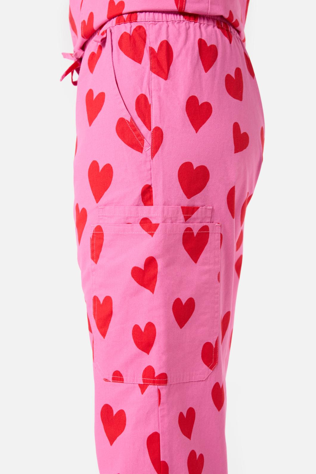 Love Hearts Scrub Set