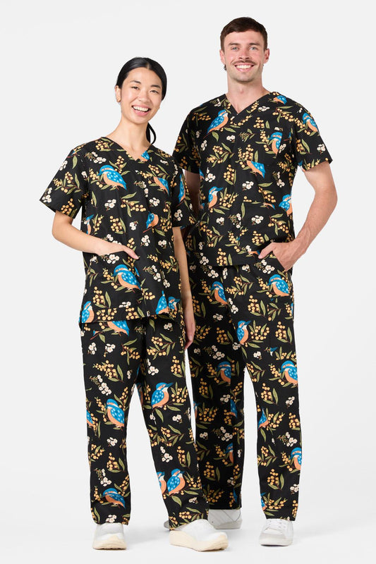 Kingfisher Scrub Set