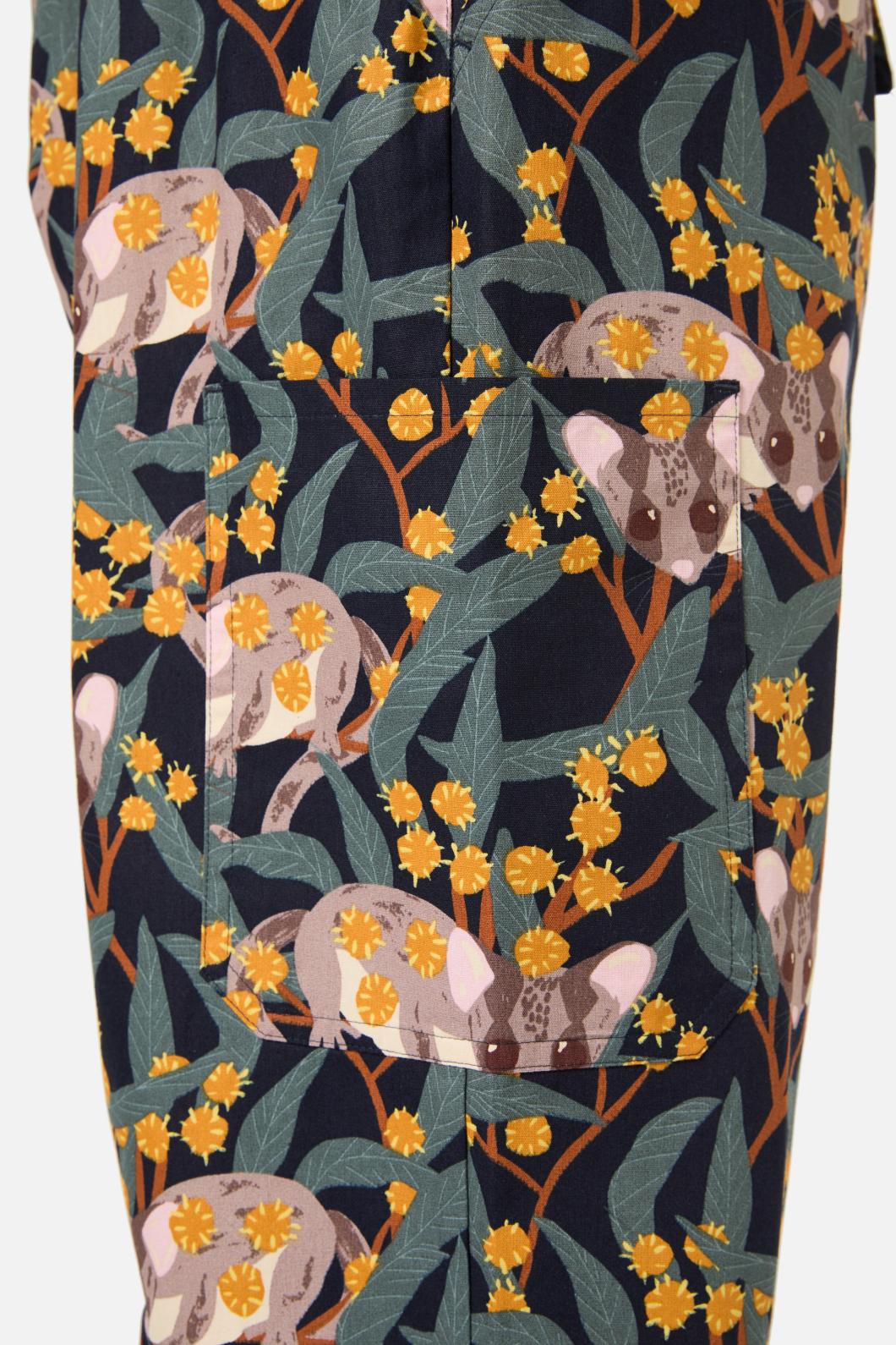 Navy Fairy Possum Scrub Set