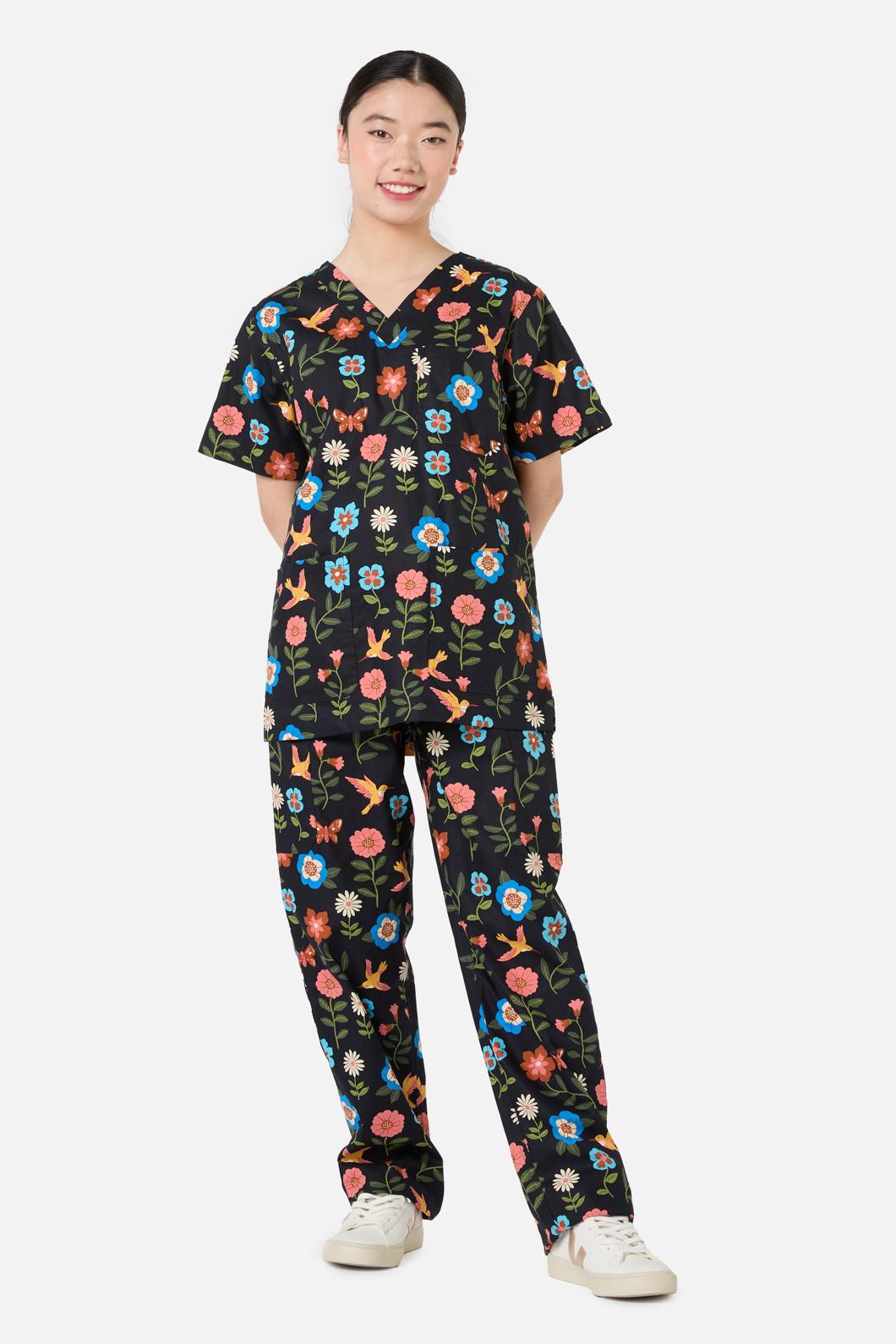 Hummingbird Scrub Set