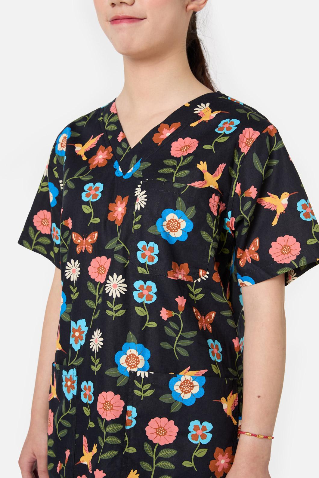 Hummingbird Scrub Set