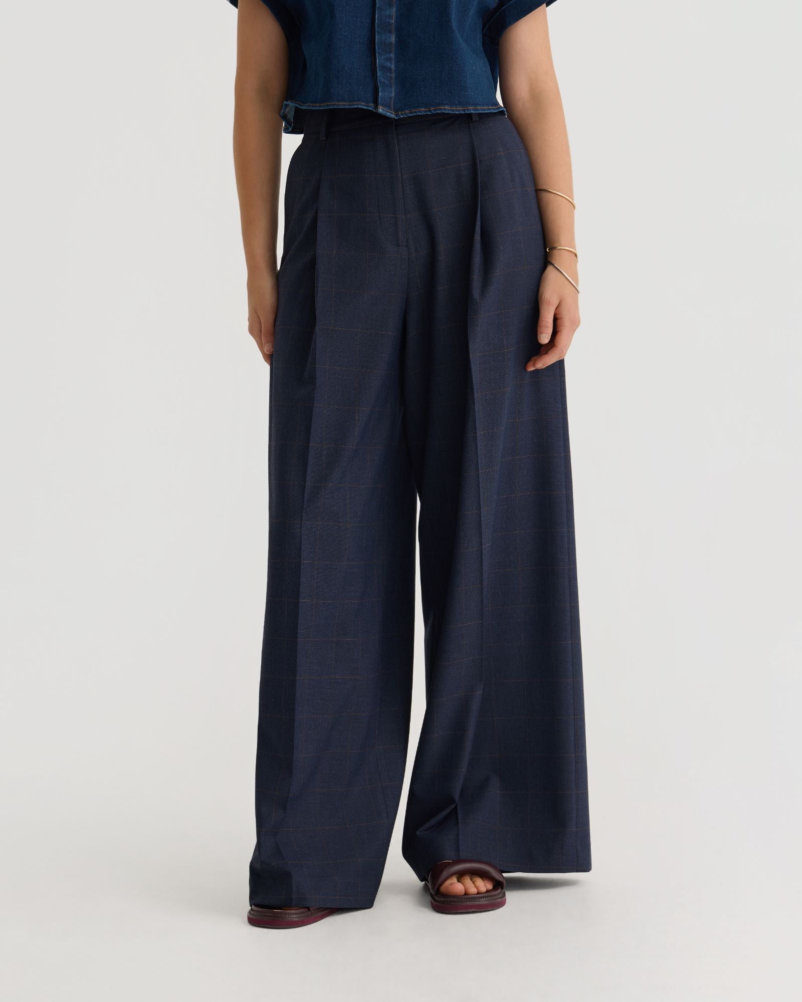 Margot Checked Pants