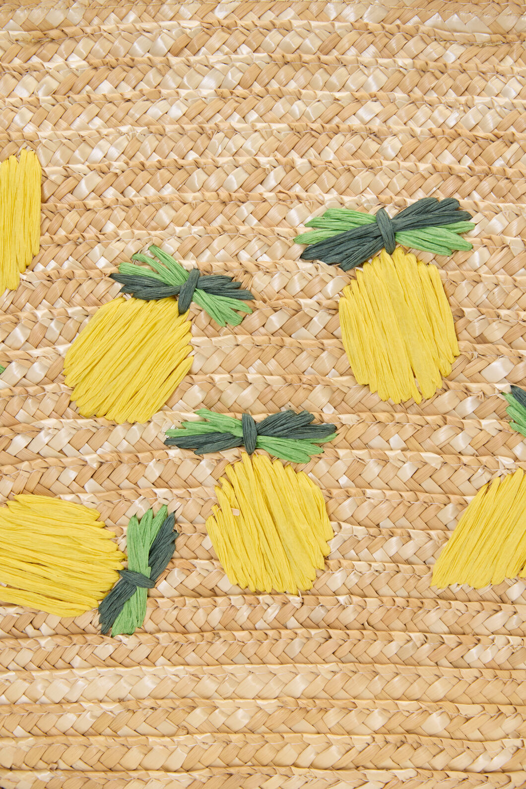 Lemons Straw Bag
