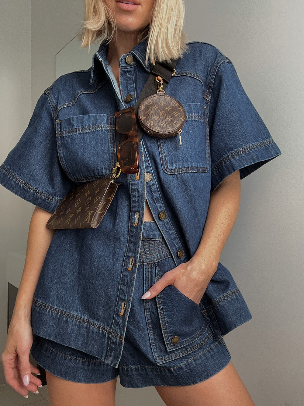 Paloma Denim Shirt - Indigo