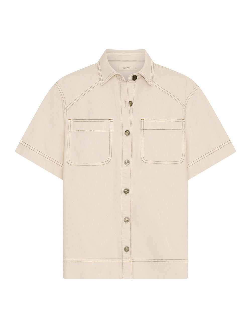 Paloma Denim Shirt - Cream