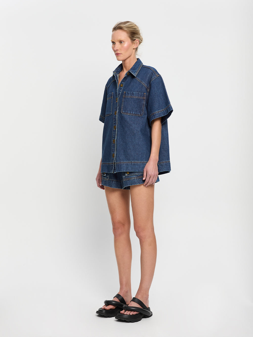 Paloma Denim Shirt - Indigo