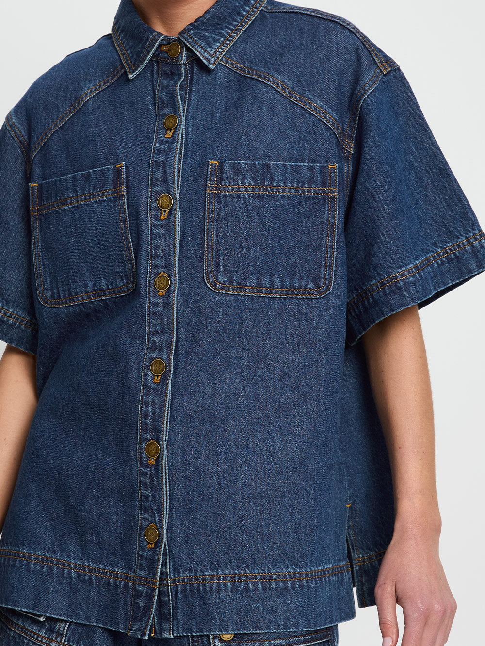 Paloma Denim Shirt - Indigo