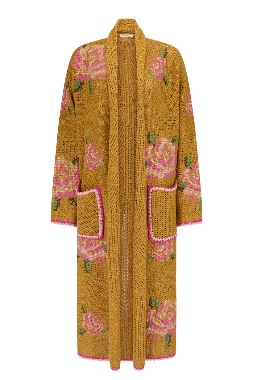 Coastal Granny Maxi Cardigan