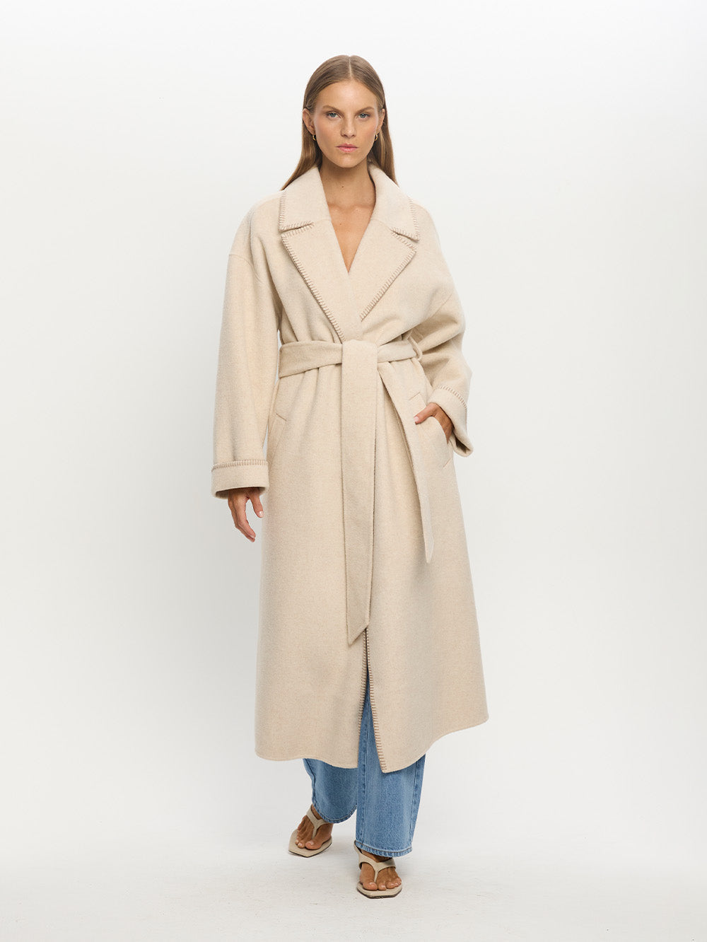 Raegan Wool Blend Coat