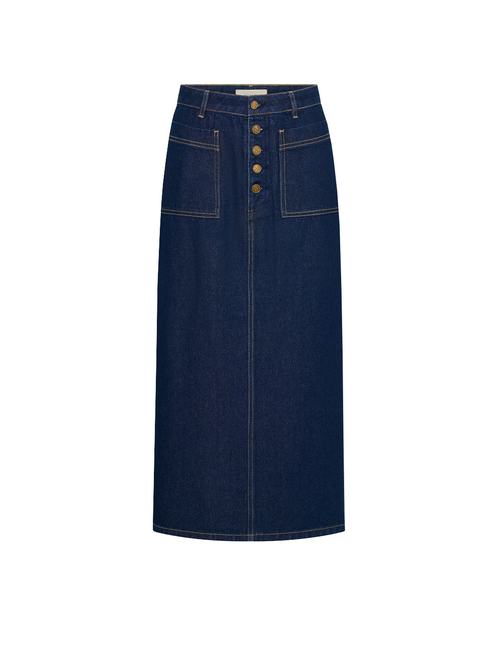 Remi Denim Midi Skirt