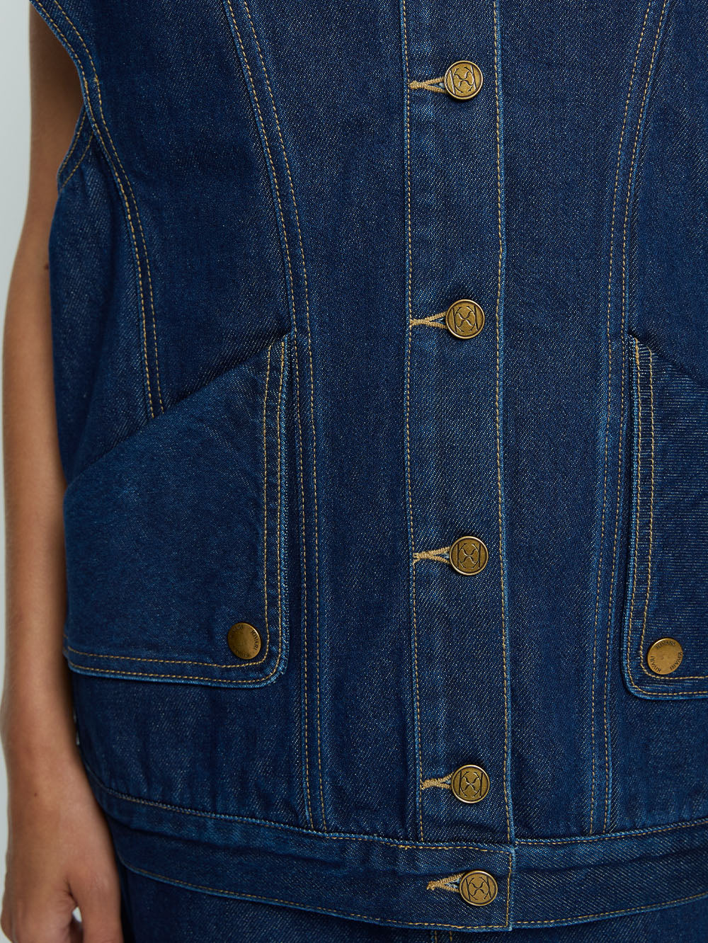 Remi Denim Vest