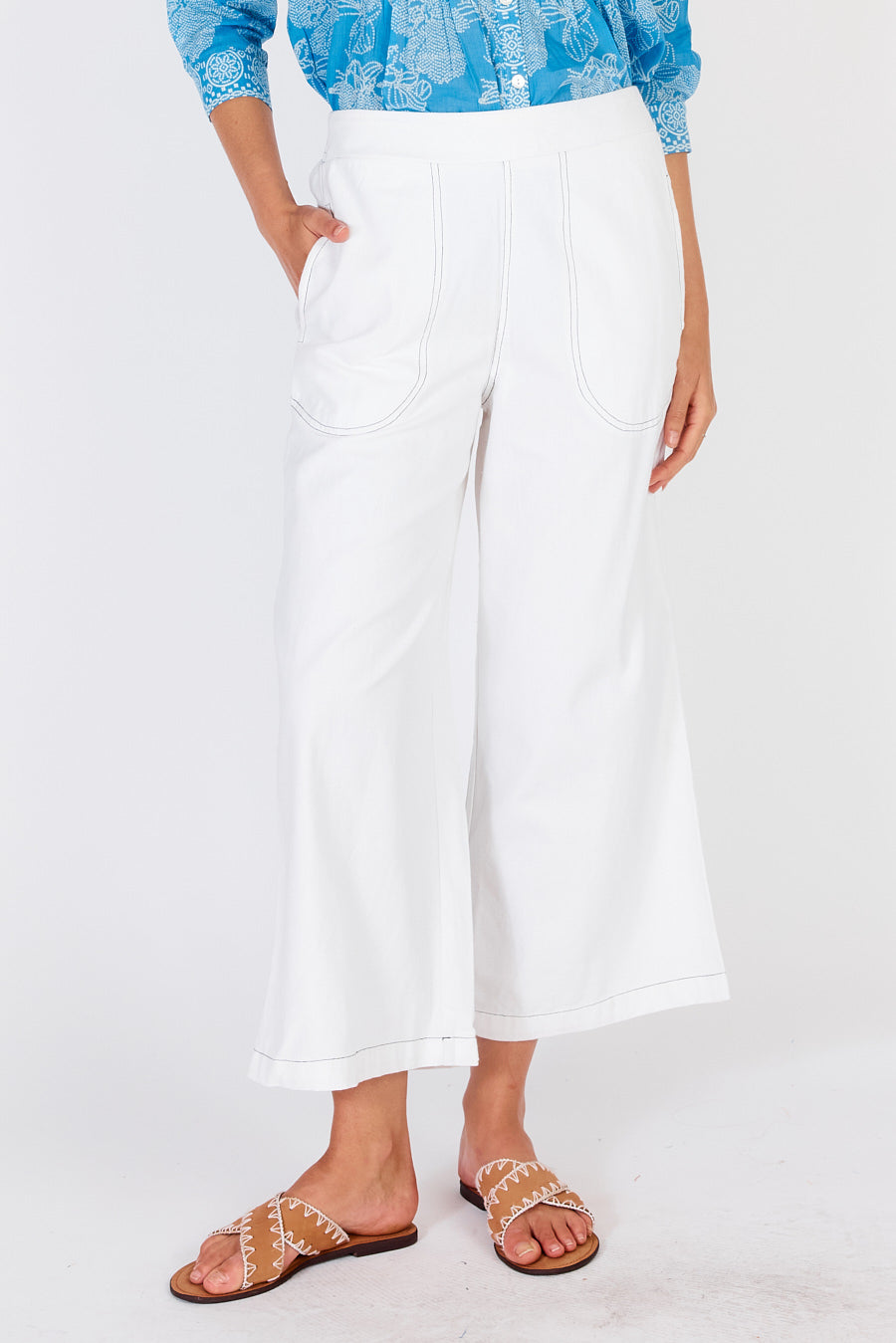Rubyyaya Pula Pant White