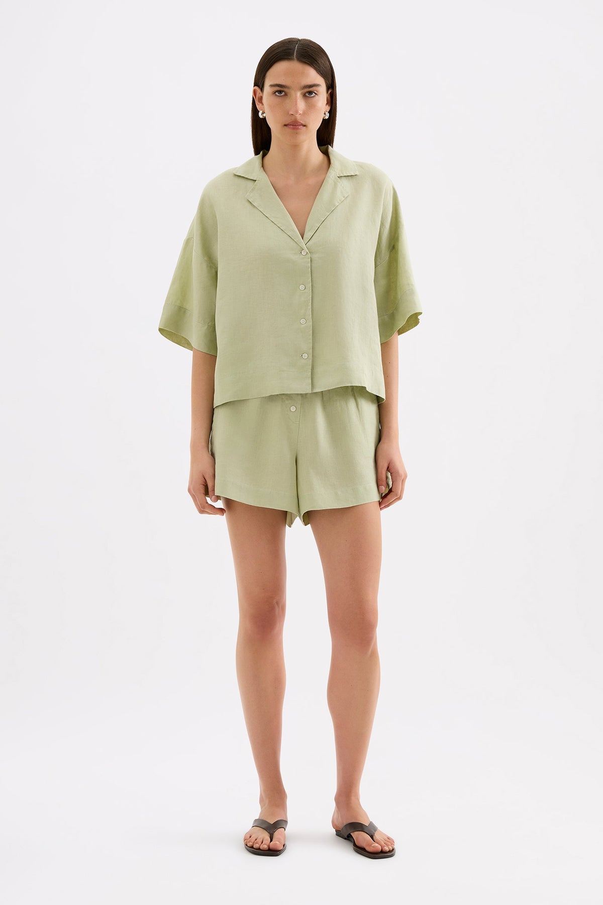 Lounge Linen Short