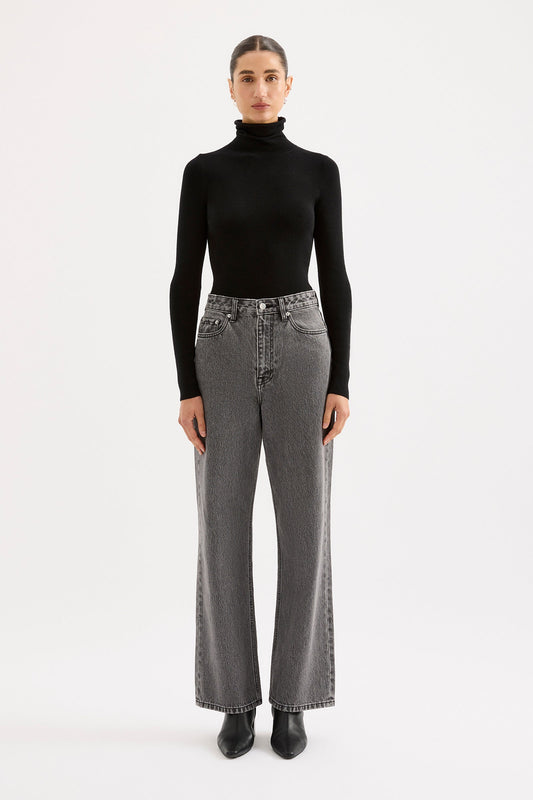 Organic Relaxed Leg Jean