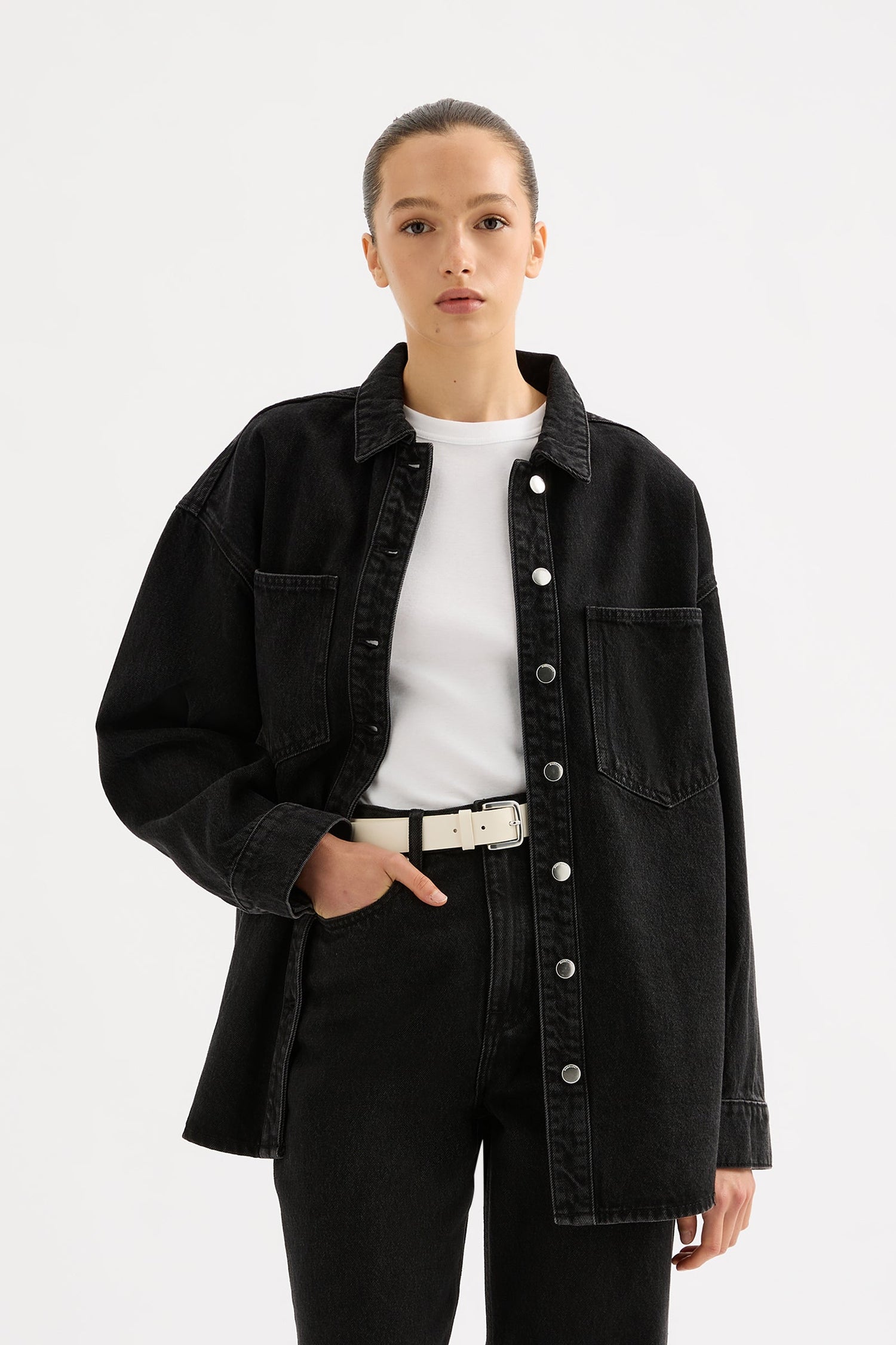 Organic Denim Overshirt