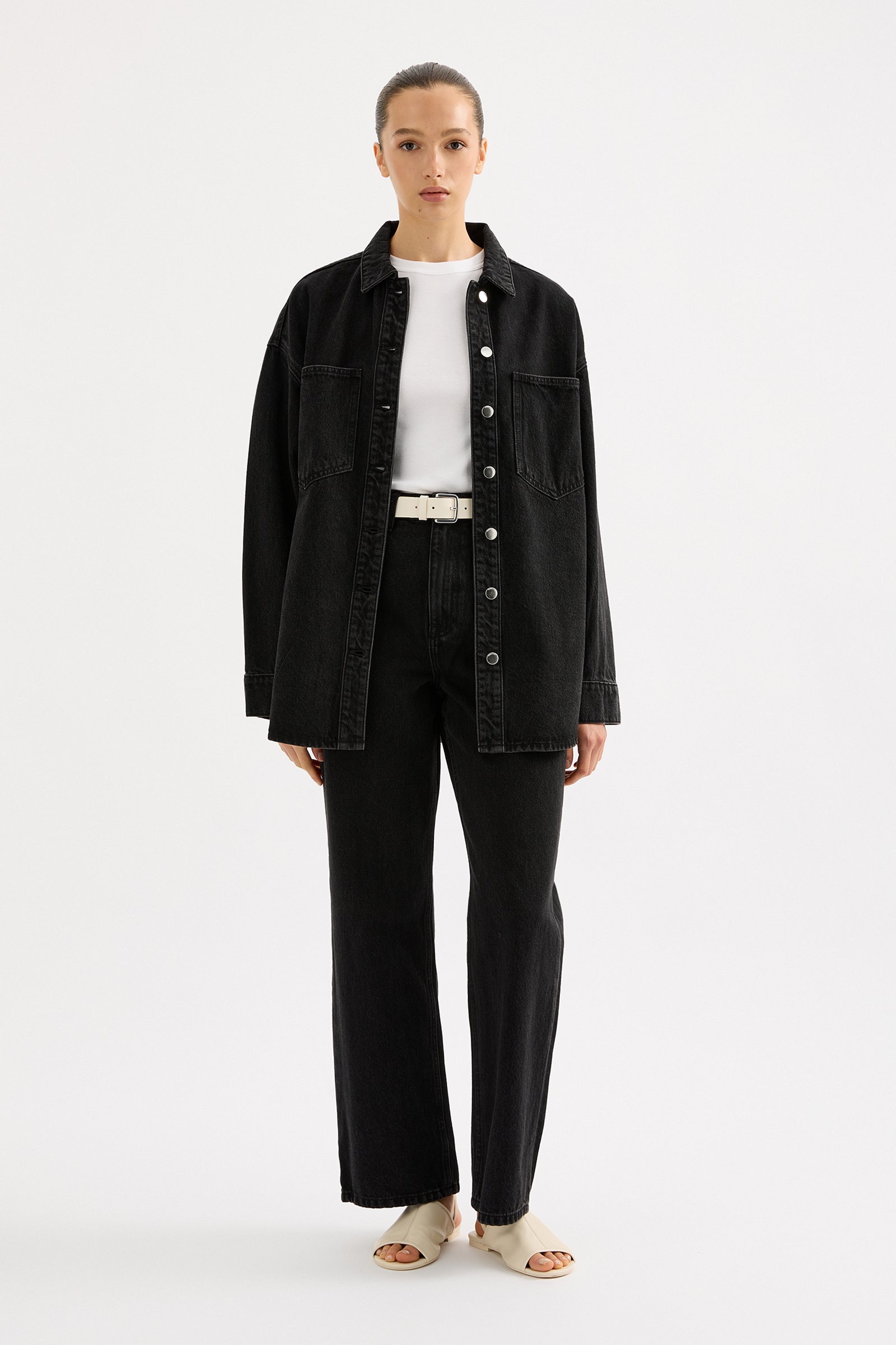Organic Denim Overshirt
