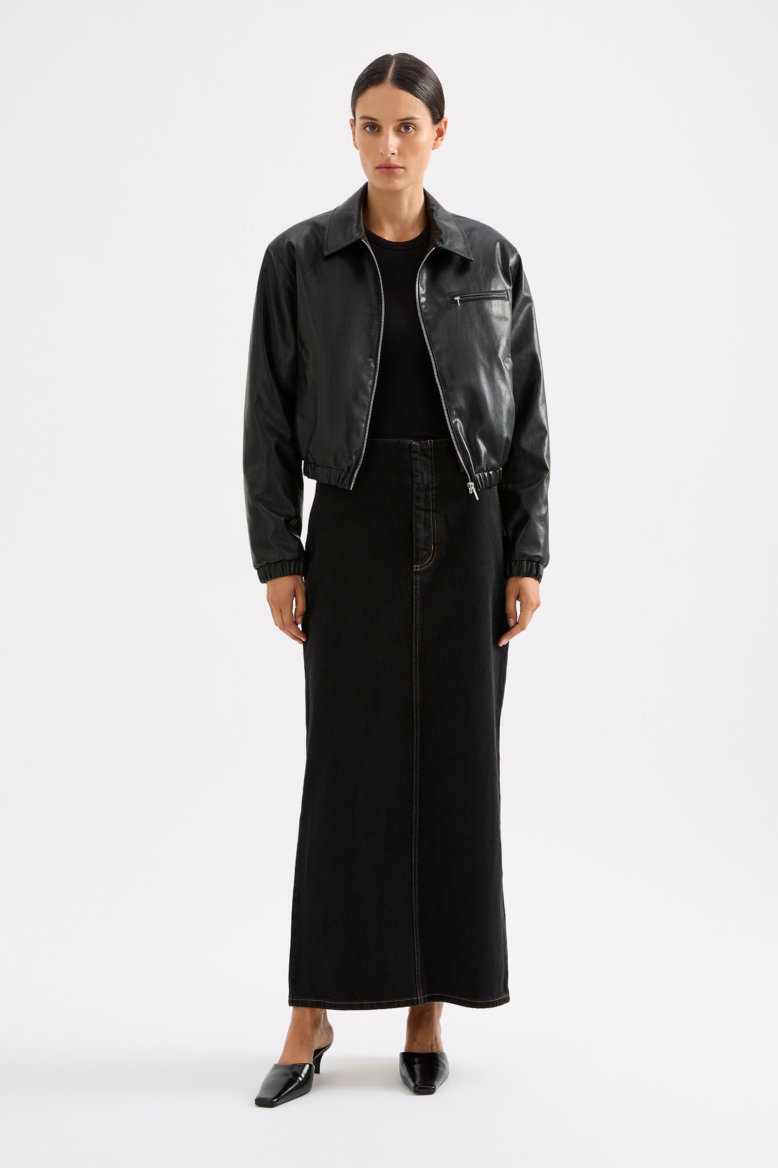 Inaya Denim Skirt