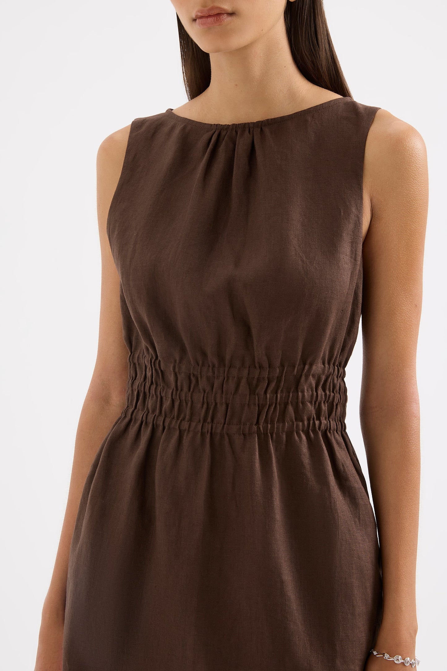 ANDRI LINEN MINI DRESS