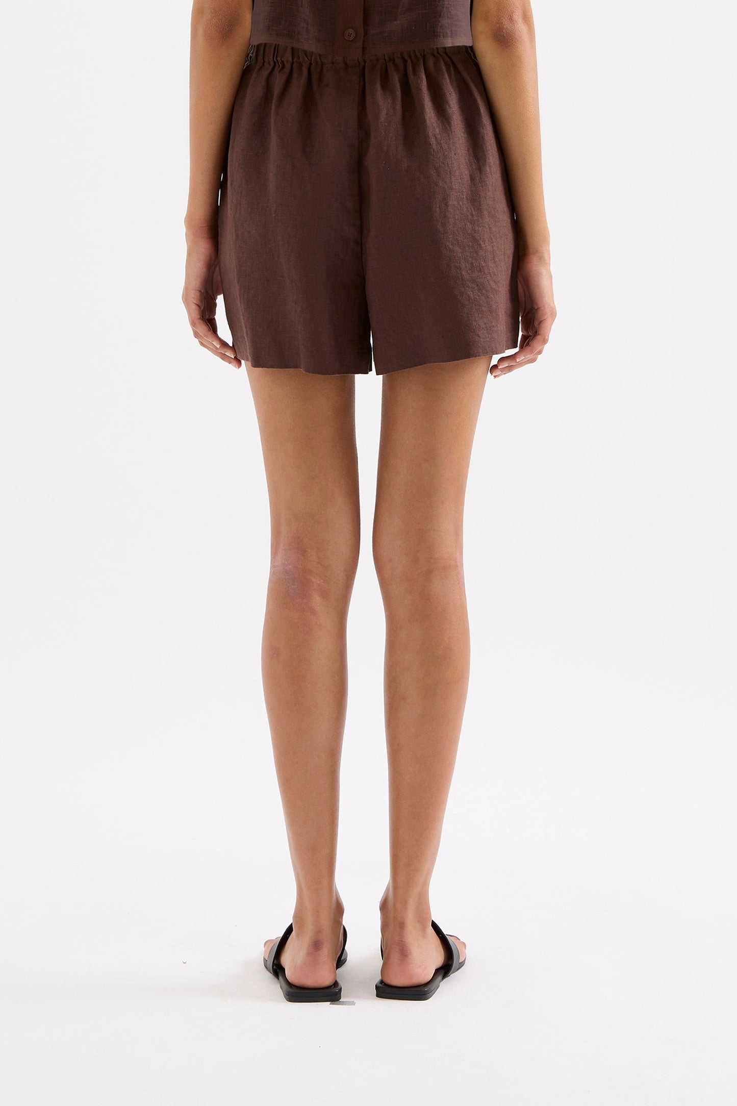 THEO LINEN SHORT