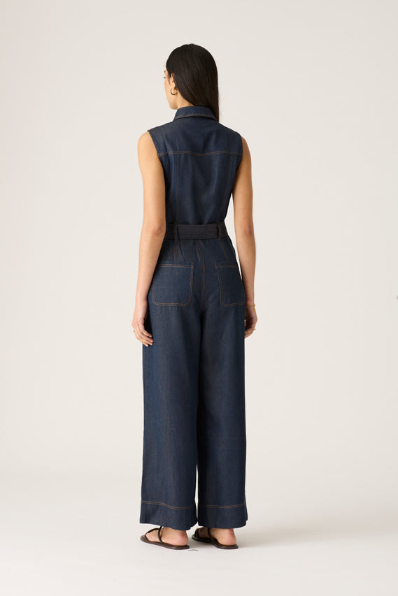 Cleo Denim Jumpsuit