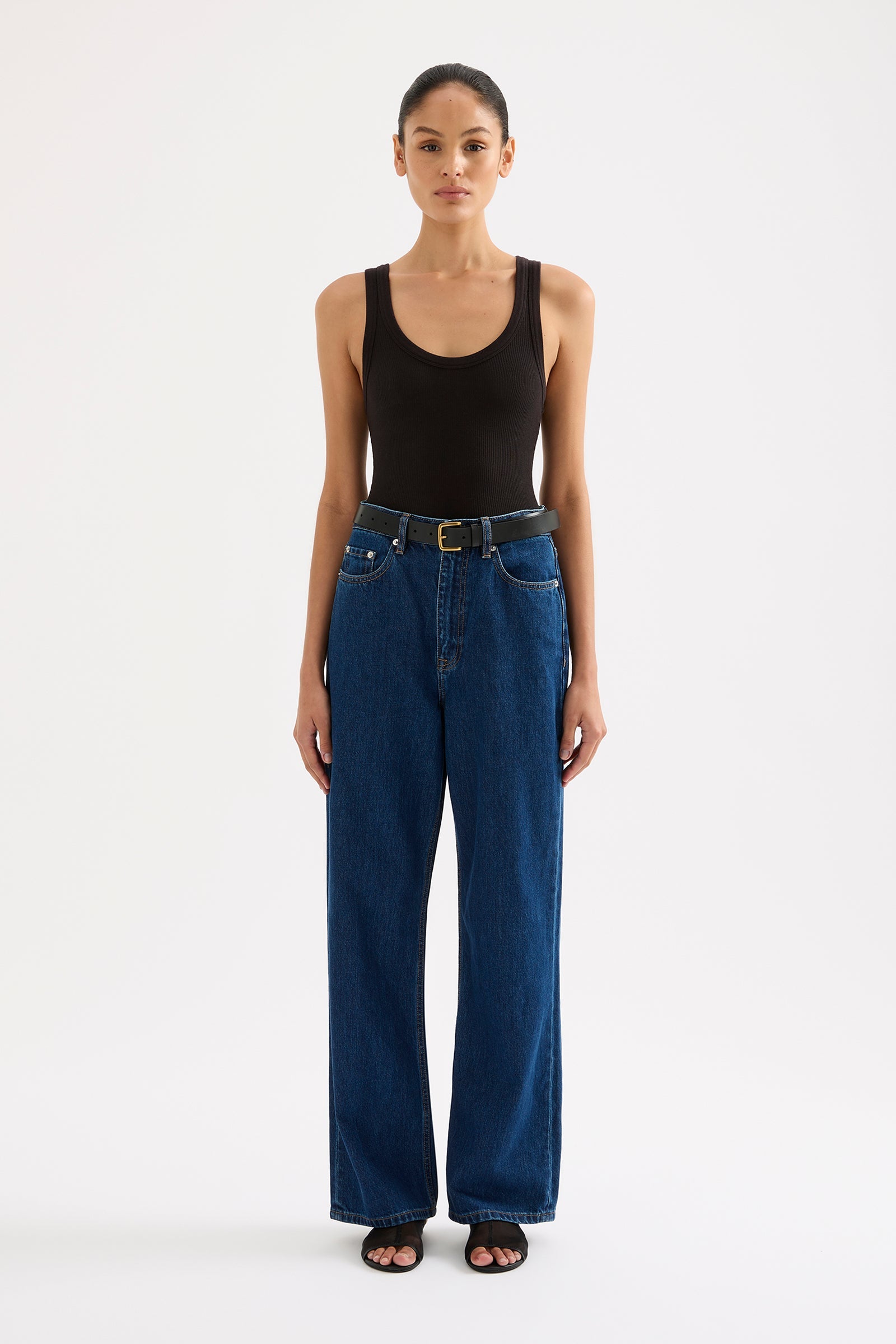 Organic Relaxed Leg Jean