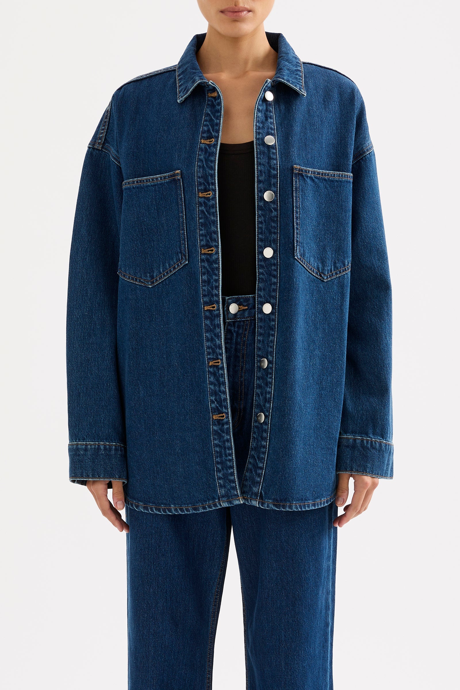 Organic Denim Overshirt