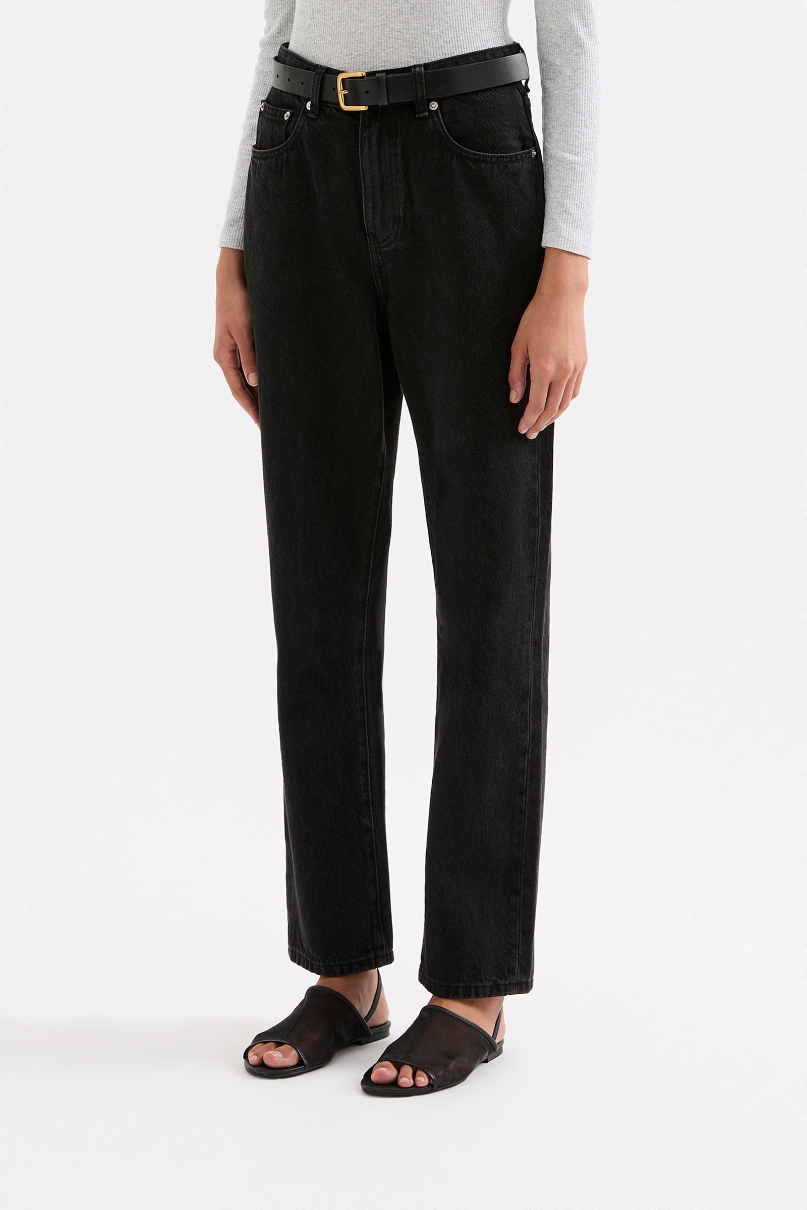 Organic Straight Leg Jean