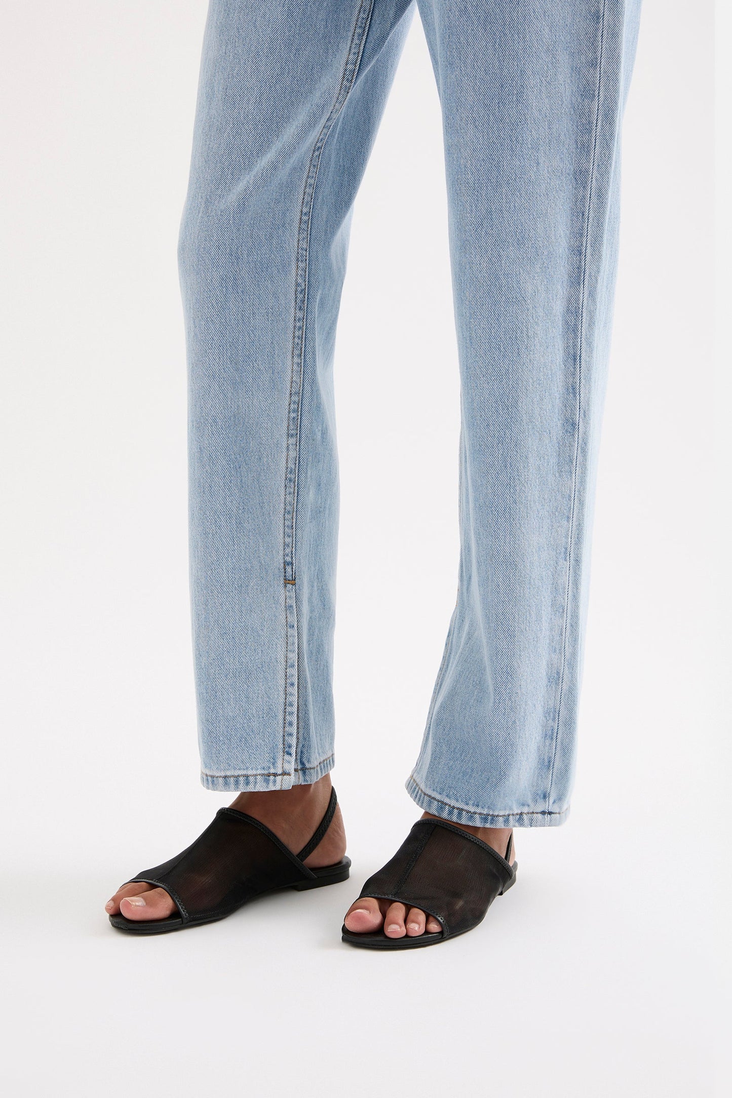 Organic Split Hem Jean
