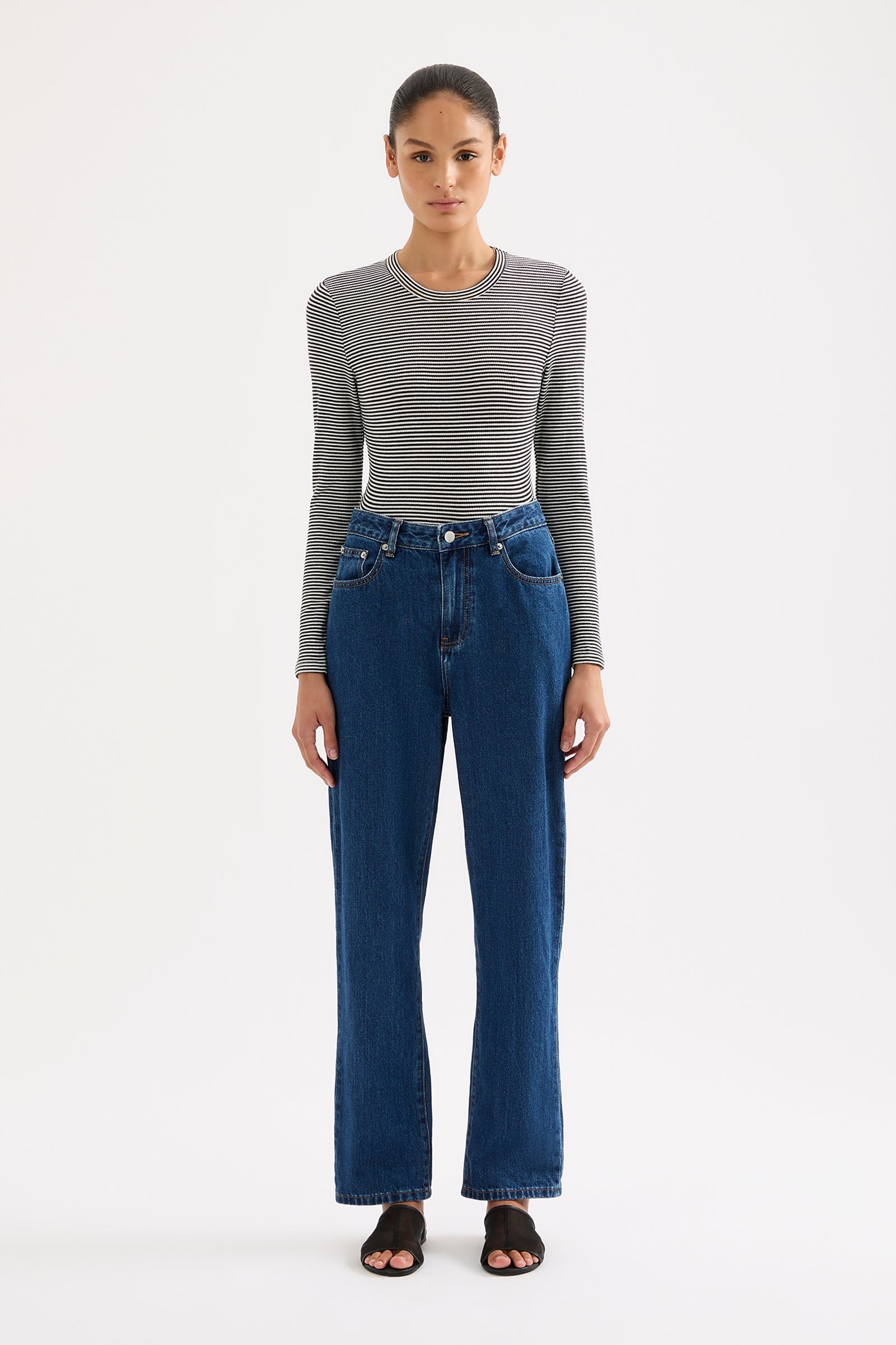Organic Straight Leg Jean