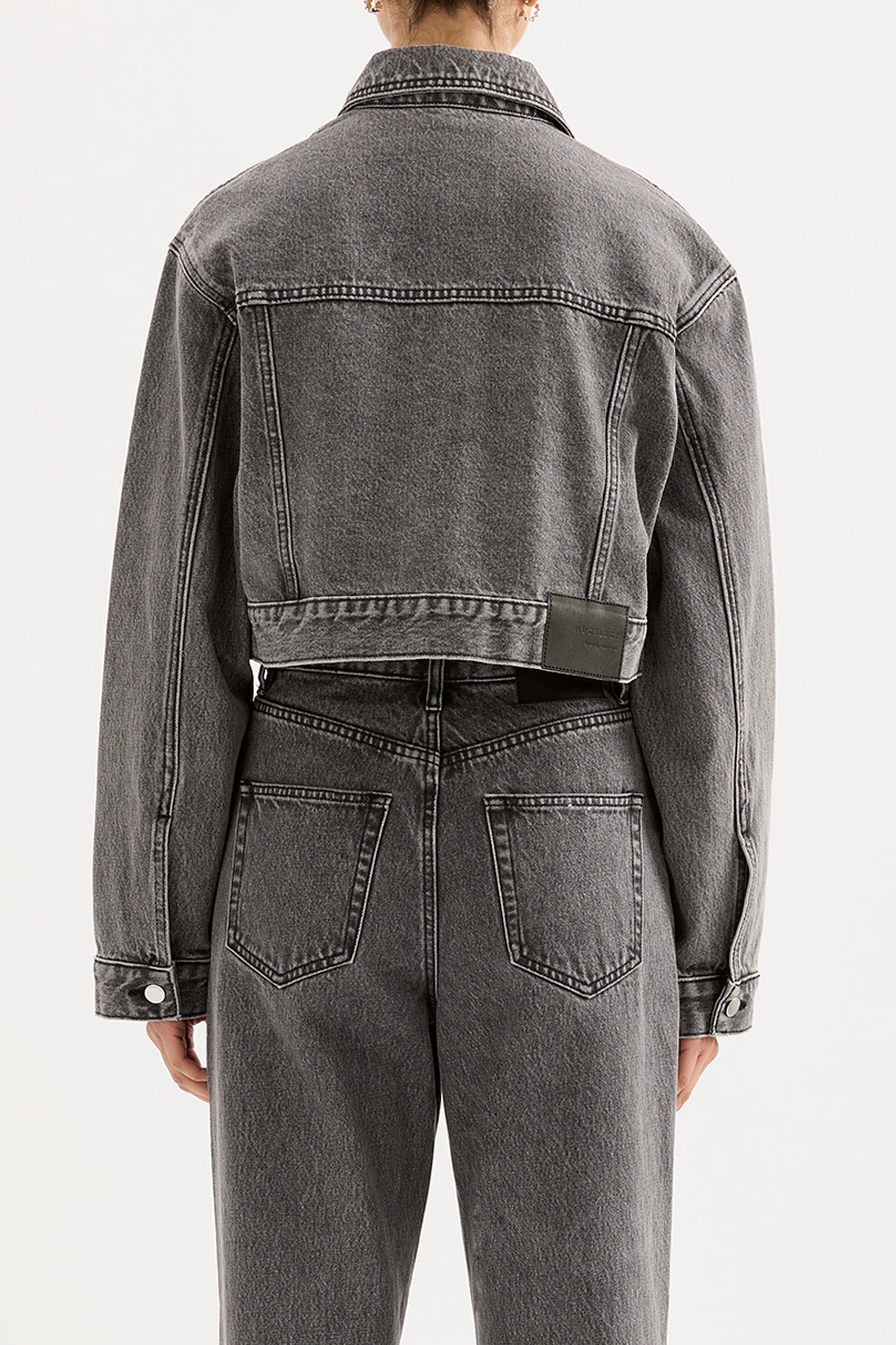 Organic Denim Crop Jacket