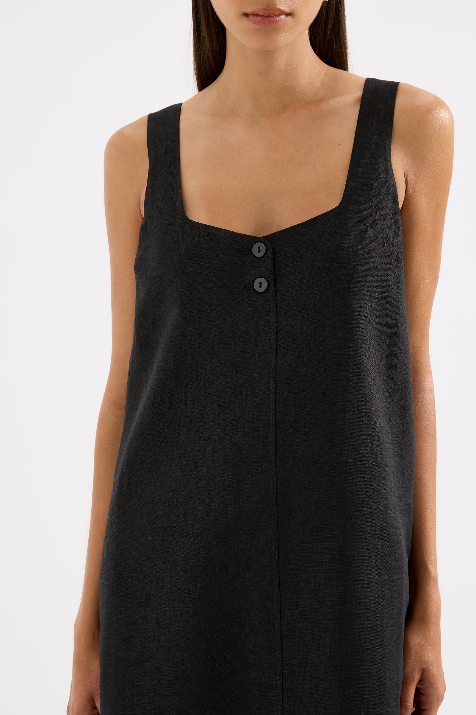 ZEPHYR LINEN  MINI DRESS