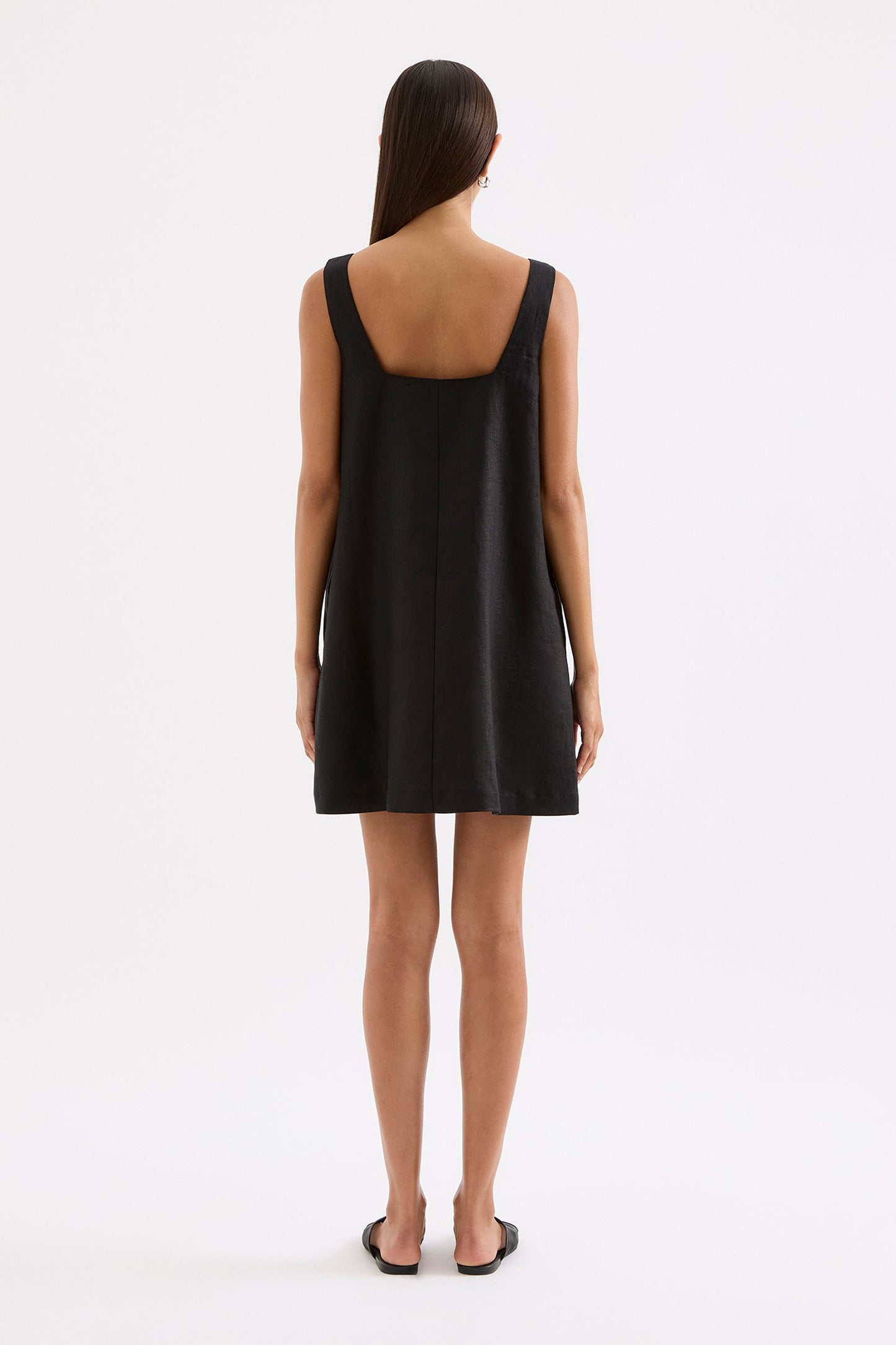 ZEPHYR LINEN  MINI DRESS