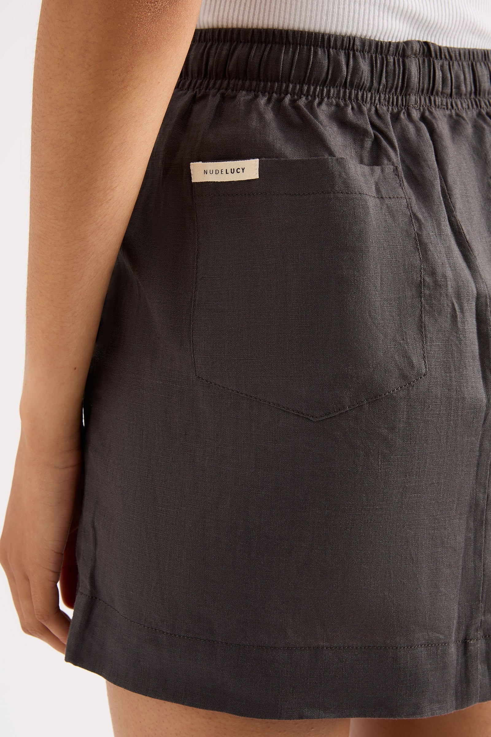 Lounge Linen Skirt