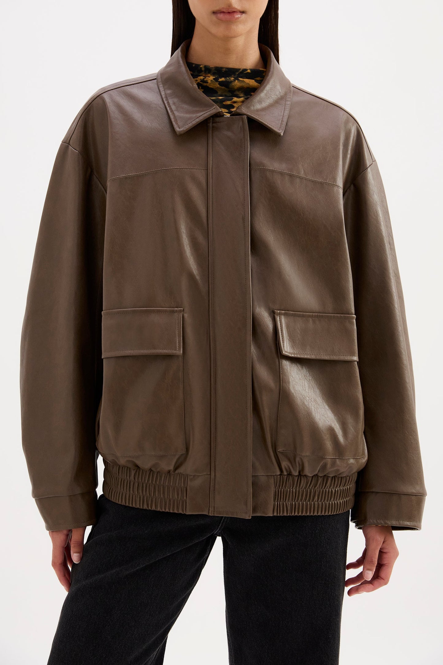 Lyla Vegan Leather Jacket