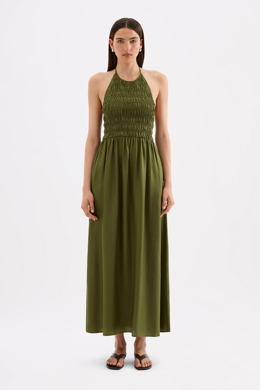 Mira Tencel Maxi Dress