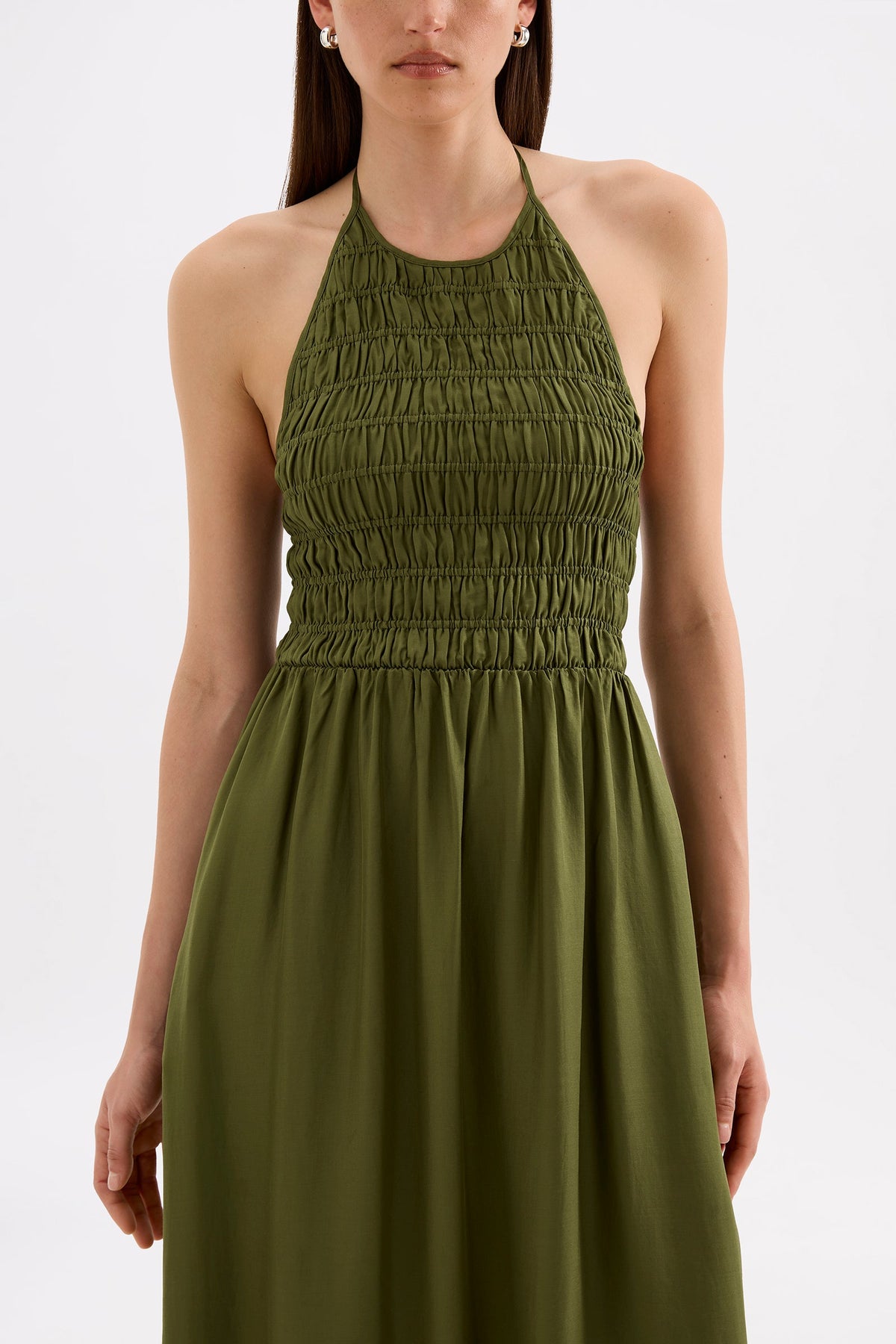 Mira Tencel Maxi Dress
