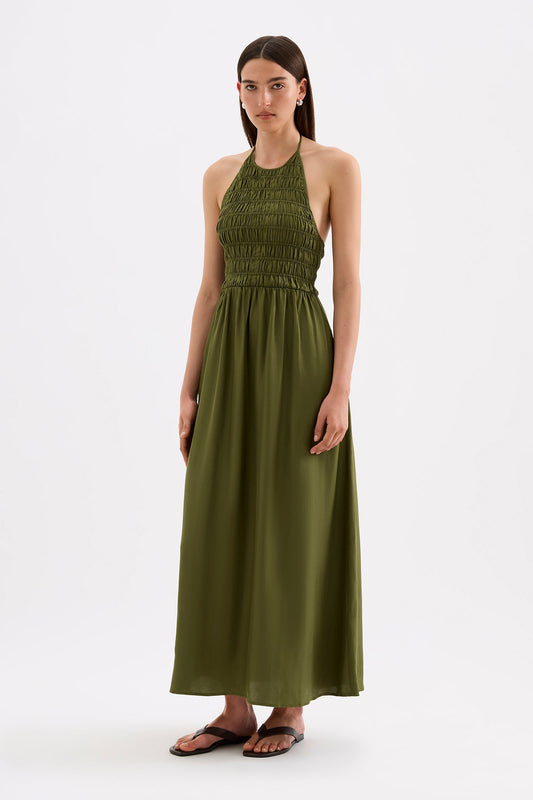 Mira Tencel Maxi Dress
