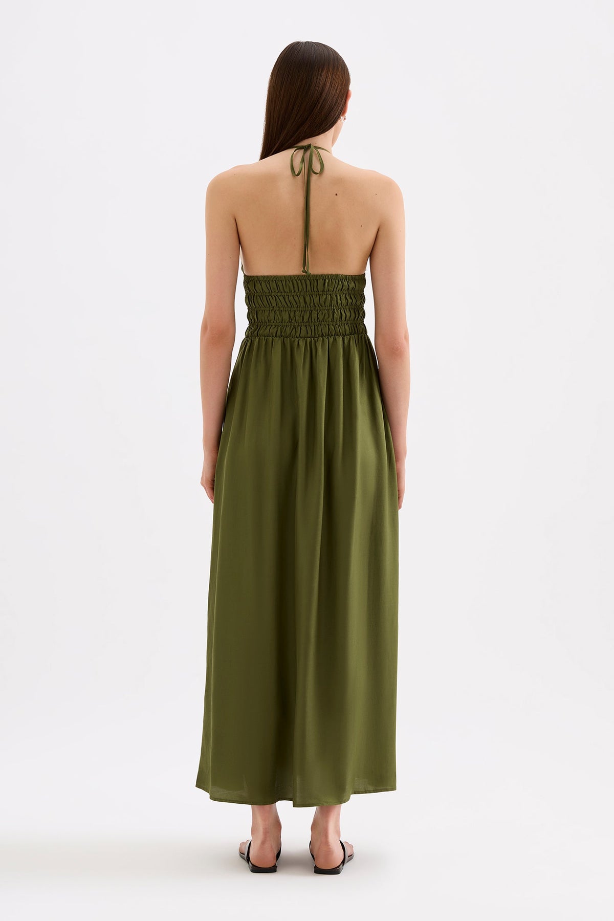 Mira Tencel Maxi Dress