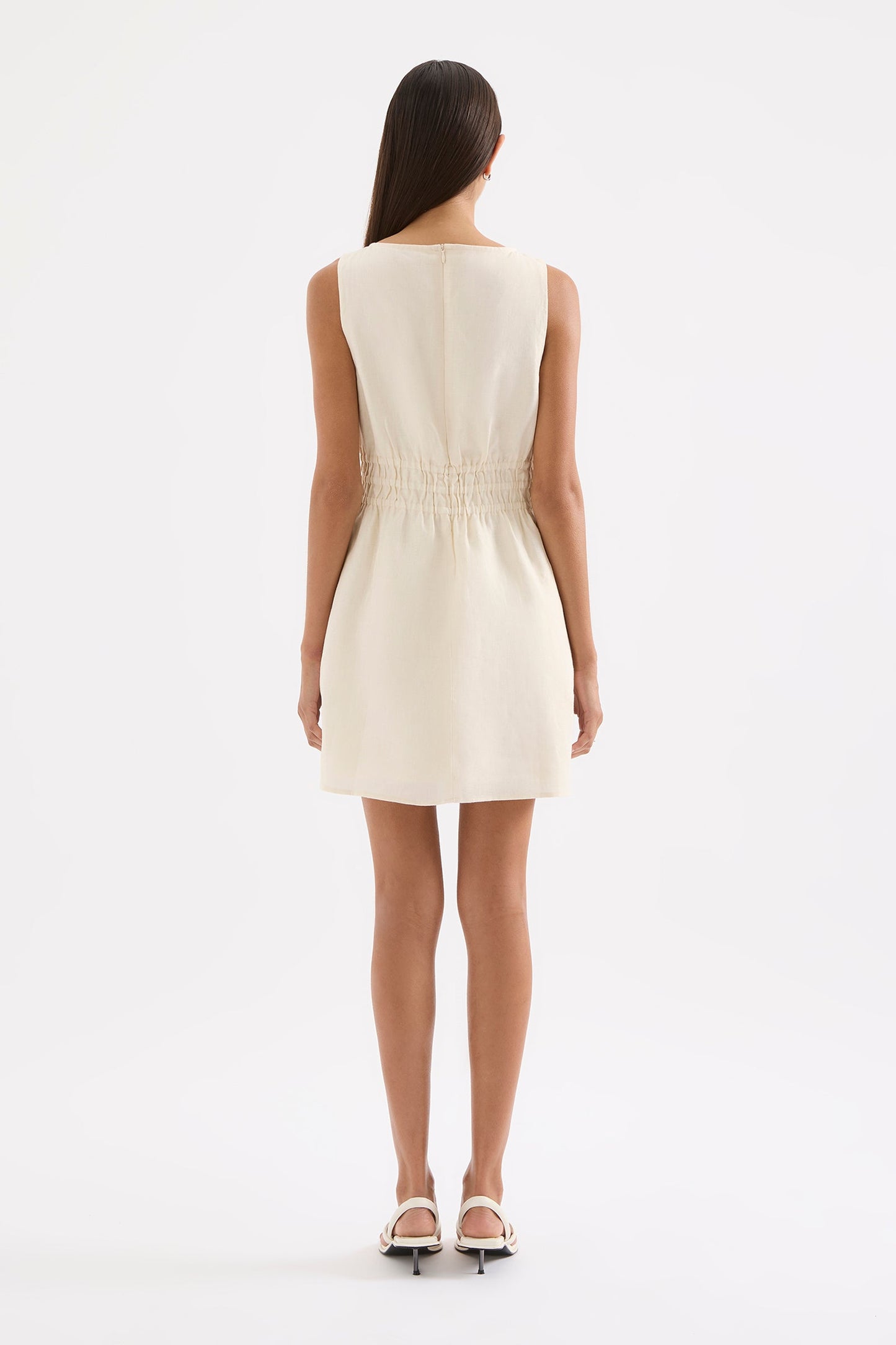 ANDRI LINEN MINI DRESS