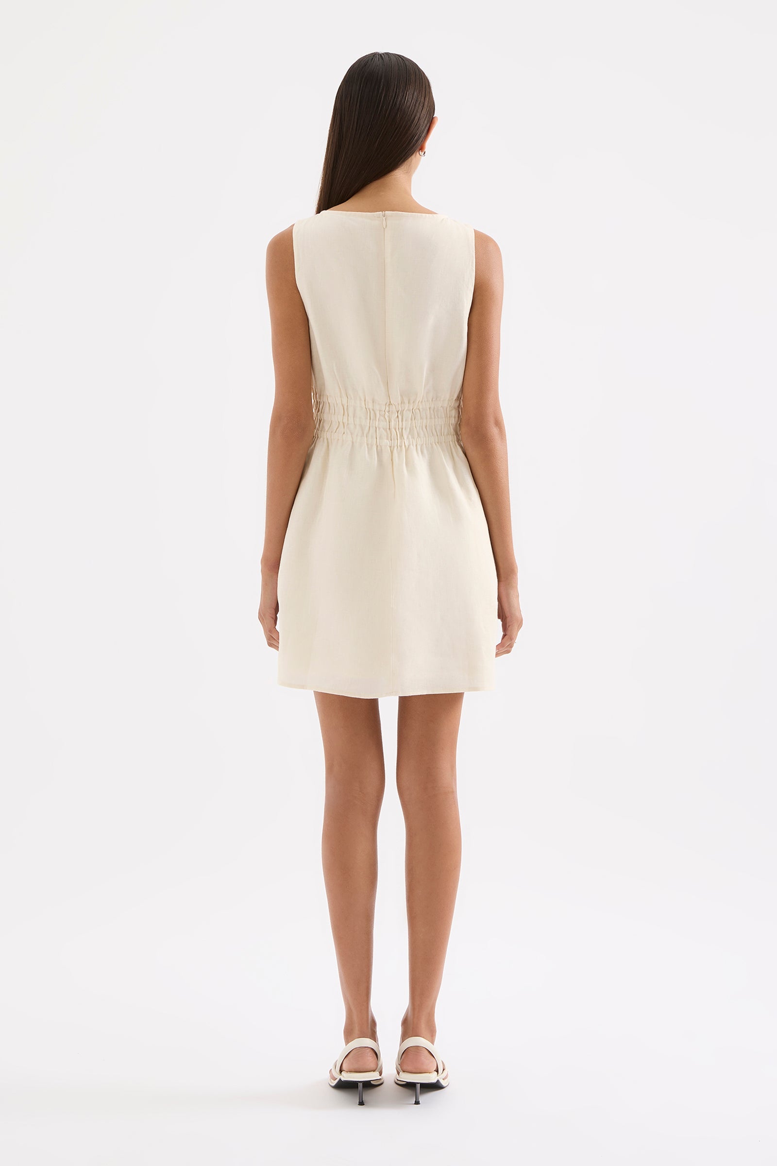 ANDRI LINEN MINI DRESS