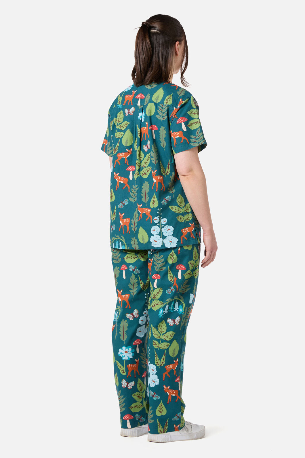 Winter Deer Scrub Set